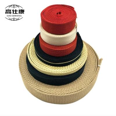 China High Temperature Resistance Fire  Flame Retardant Webbing Strap 38mm 50mm for sale