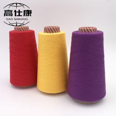 China Luftdüsenspinnen-Feuer-Klagen-flammhemmendes Garn, das feuerverzögernden Overall Ne30/2 strickt zu verkaufen