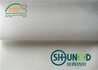 China Tricot Stretch Woven Fusible Interlining W1010 With Wet Finish For Casual Wear for sale