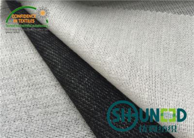 China Adhensive Fusible Knit Interfacing , B8000B Men ' s Suit Fusible Tricot Interfacing for sale