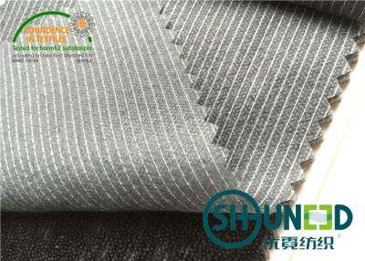 中国 ナイロン ステッチは白または黒の糸によって縫う可融性のインターフェイスを結びました 販売のため