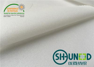 China 100% Polyester woven interfacing Shringkage Resistant For Shirts for sale