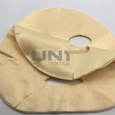 Chine Tissu non-tissé de Spunlace de coton de fibre visqueuse de bambou pour la feuille faciale de masque à vendre