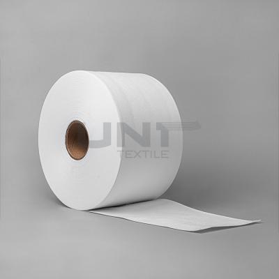 China Wood Pulp Spunlace Non Woven Fabric For Wipes Beauty Cleaning for sale