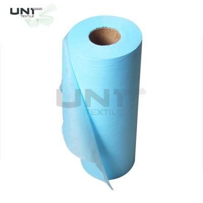 China 30gsm imprimió prenda impermeable degradable de la tela no tejida de los PP Spunbond en venta