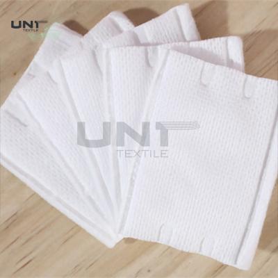 China Rectangle Spunlace Makeup Removing Cotton Pads 7CM For Daily Cleaning for sale