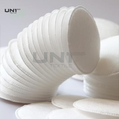 China Overlocked Cotton Makeup Pads Spunlace 4cm Eye Cleaning Cotton Pads for sale