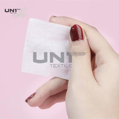 China Hygiene Spunlace Nonwoven Fabric Face Cleaning Makeup Cotton Pads for sale