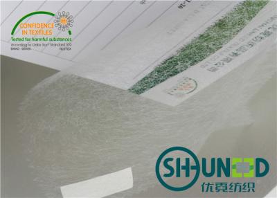 China PES Double Sided Fusible Bonding Web Dimension Stability Interfacing Fabric for sale