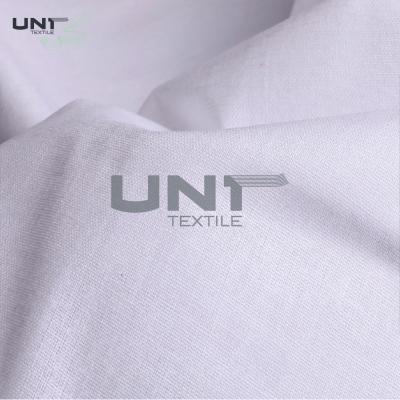 China 100% Cotton Shirt Interlining Non Woven Collar Fusing Interlining for sale