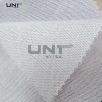 China Soft Fusible Interlining Woven Interlining Adhesive 120gsm PES / LDPE Fusing for sale