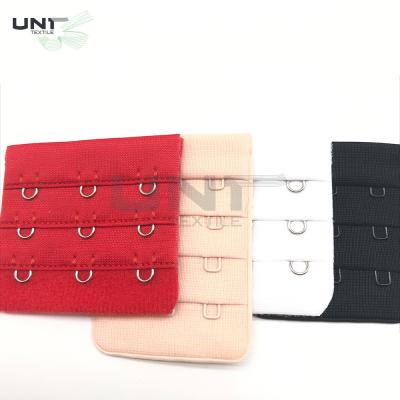 China Accesorios coloridos de la ropa interior del sujetador 3 filas gancho y cinta del ojo en venta
