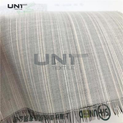 China Fashionable Shrink Resistant Horse Tail Hair Interlining For Suits Jackets for sale