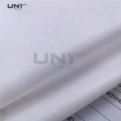 China Polyester Plain Thermal Bonded Non Woven Interlining Flocked Pattern for sale