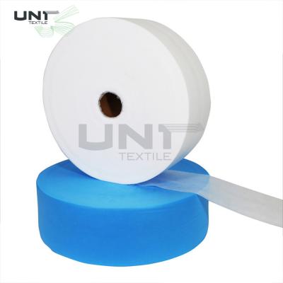 China White Kicten Clean Spunlace Nonwoven Fabric Non Woven Polyester Fabric for sale