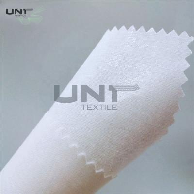 China 150cm 100% Cotton Woven fusible interfacing fabric Adhesive for sale