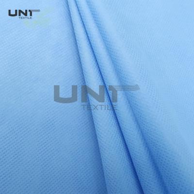 China Hot Fuse Non-woven Interlining Fabric PP + PET Film Non woven Fabric Rolls Used for Medical Disposable Bed Sheets for sale