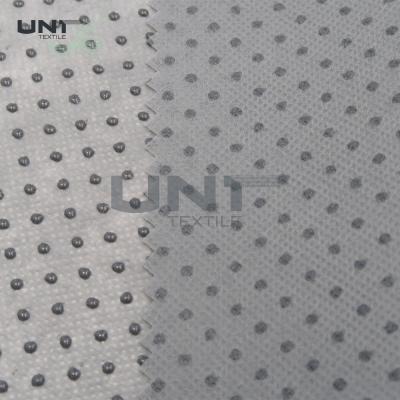 China High Quality Plastic Dot Spun-bonded Non-woven Interlining Fabric Chinese Factory Sale Non woven interlining Fabric for sale