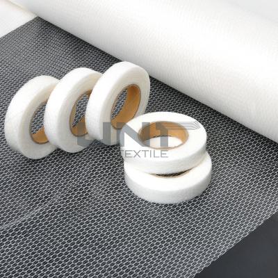 China 100% Polyamide PA Garment Leather Thermal bond Non Woven Shrink-resistant PA Webbing for sale