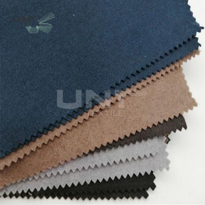 China Polyester Wool Mixed Needle Punched Nonwoven Fabric For Under Collar for sale