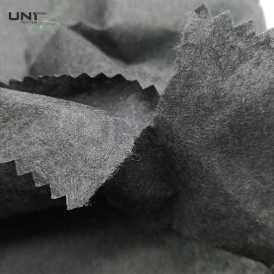 中国 1040E黒の破損はNonwoven行間に書き込む生地を支持する綿の刺繍をリサイクルする 販売のため
