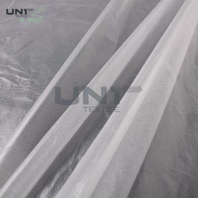 China Mesh Point Film Fusing Interlining Adhesive Non Woven Rolls 0.9 - 180cm For Bonding Shirt for sale