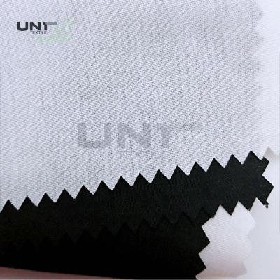 China Plain Pattern Garments Accessories Polyester / Cotton Pocketing Fabric Rolls for sale