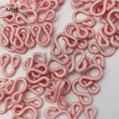 Chine Crochet couvert de tissu en nylon 17mm x 9mm de Rose voilé par accessoires de vêtement de soutien-gorge de sous-vêtements à vendre