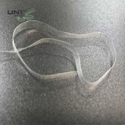 China Semi Transparent Mobilon Tape TPU Elastic Tape For Garment Reinforcement for sale