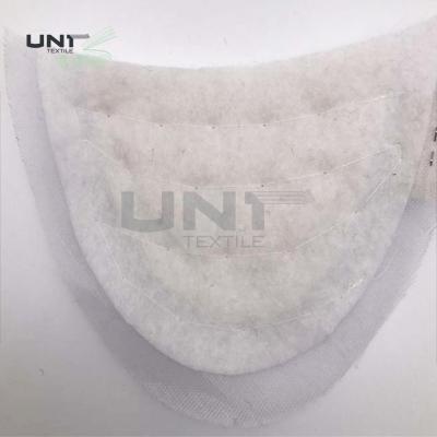 China 100% Cotton White Sewing Shoulder Pads / Mens Jacket Suit Shoulder Pads for sale