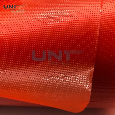 China Red Color Embroidery Backing Fabric 100% LDPE Glue Hot Melt Fusible Film For Computer Embroidery for sale