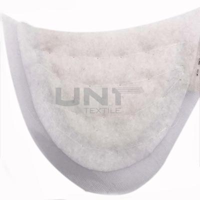 China 100% Cotton White Shoulder Padding / Mens Jacket Suit Shoulder Pads for sale