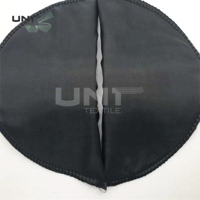 中国 女性服の肩サポートのための布張の黒い縫う肩パッド 販売のため
