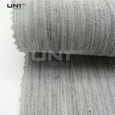 China Garment Stiff Interlining Material / Rayon Woven Fusing Interlining Fabric for sale