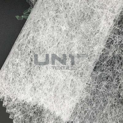 China Non Woven Double Side Adhesive Interlining For Fabric Lamination for sale