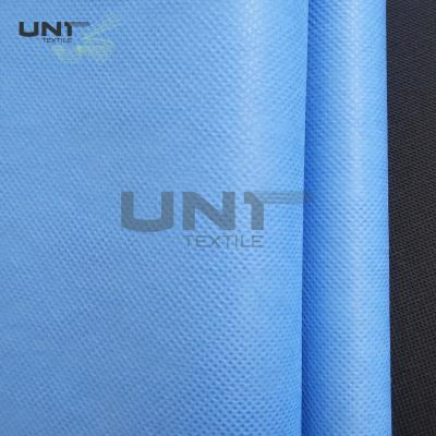China Three Layers Blue Hydrophilic Fabric / Film Shrink Resistant Eco - Friendly for sale