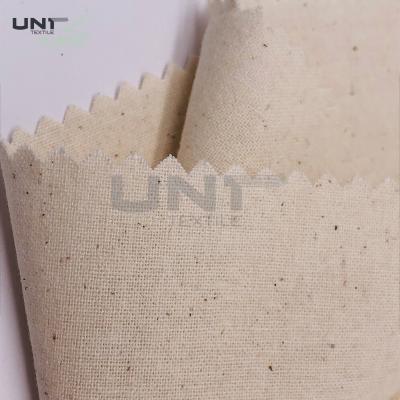 China Soft Cotton Pocket Lining Material / White Shrink Resistant Tc Pocketing Fabric for sale
