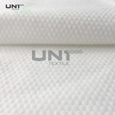 China Pearl Pattern Spunlace Nonwoven Fabric Polyester / Viscose Cross Lapping for sale
