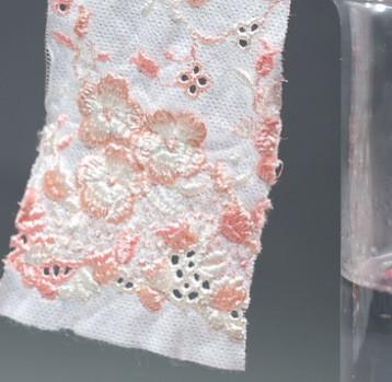 中国 PVA Embroidery Backing Fabric Width 100cm / 150cm / 160cm Cold Water Soluble Non Woven Fabric 販売のため