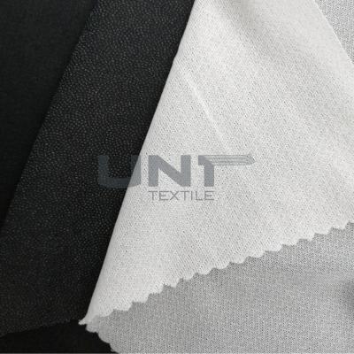 China Polyester Garment Interlining With Double Dot Coating And Oeko Tex Class I Are for sale