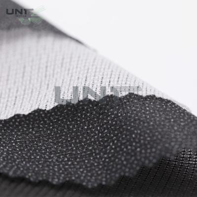 China Double Dot Coating Interlining With Width 36-60 Inches And Shrinkage ≤1% à venda