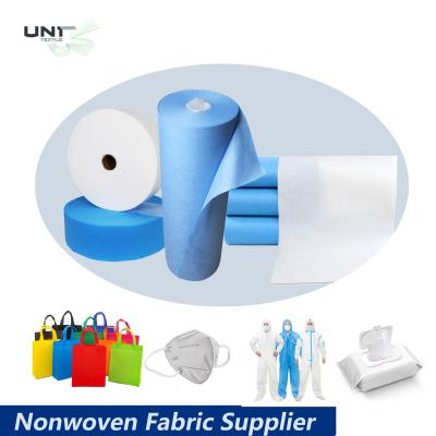 China Customized Breathable Soft Spunbond Non Woven Fabric 15 - 150gsm OEM Service en venta