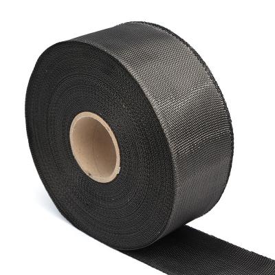 China Custom Wear-resistant Braided Carbon Fiber Belt Fabric For House Bridge Construction Reinforcement for sale