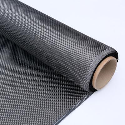 Cina 12k 480g 0,64mm tessuto semplice in fibra di carbonio, tessuto in fibra di carbonio per auto sportiva in vendita
