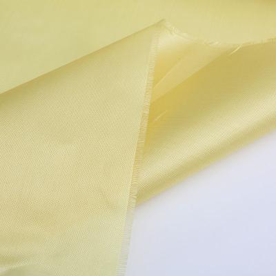 China 200D 60g 80g de tela de fibra de aramida de refuerzo amarillo industrial a prueba de explosiones en venta