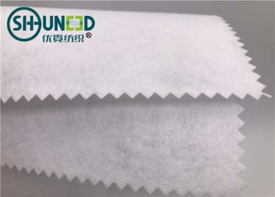 China 100% Polyester Cut Away Embroidery Backing Fabric For Garment SGS Approval for sale