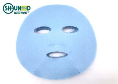 China 210mm * 210mm Size Blue PP Spunbond Non Woven Fabric For Facial Mask Back Support for sale