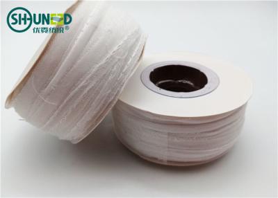 China Eco - Friendly Woven Interlining Woven Edge Covered Tapes For Garment Shirts / Suits for sale