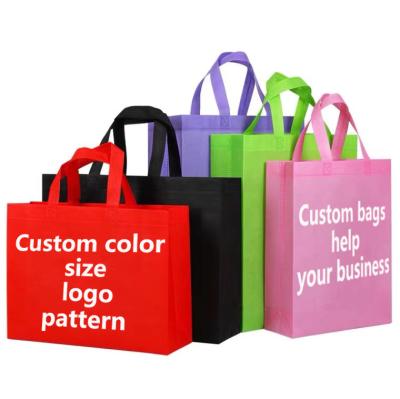 China Spunbond Non Woven Bag Environmental Regeneration Foldable Customizable with Logo for sale