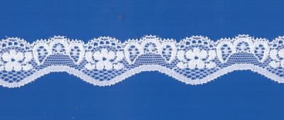 China Embroidery Trimming White Cotton Lace For Underwear Bra for sale